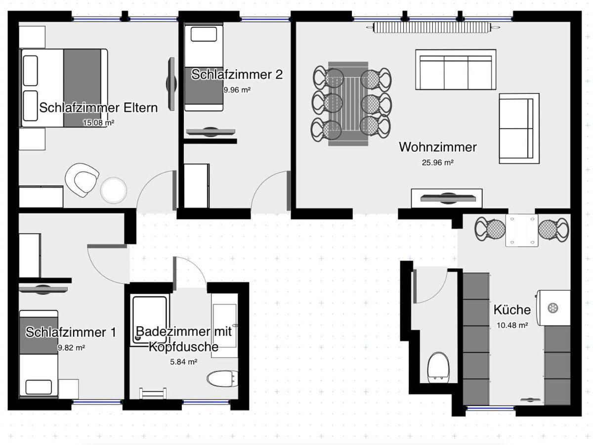 Apartament Nordstern Büdelsdorf Zewnętrze zdjęcie